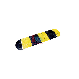Cheap 250mm Length Reducer Parking Lot Roadway Safety Premium Curb <strong>Ramp</strong> Road Portable Garage Rubber Speed Bumps <strong>for</strong> <strong>Sale</strong> - Product Image 1