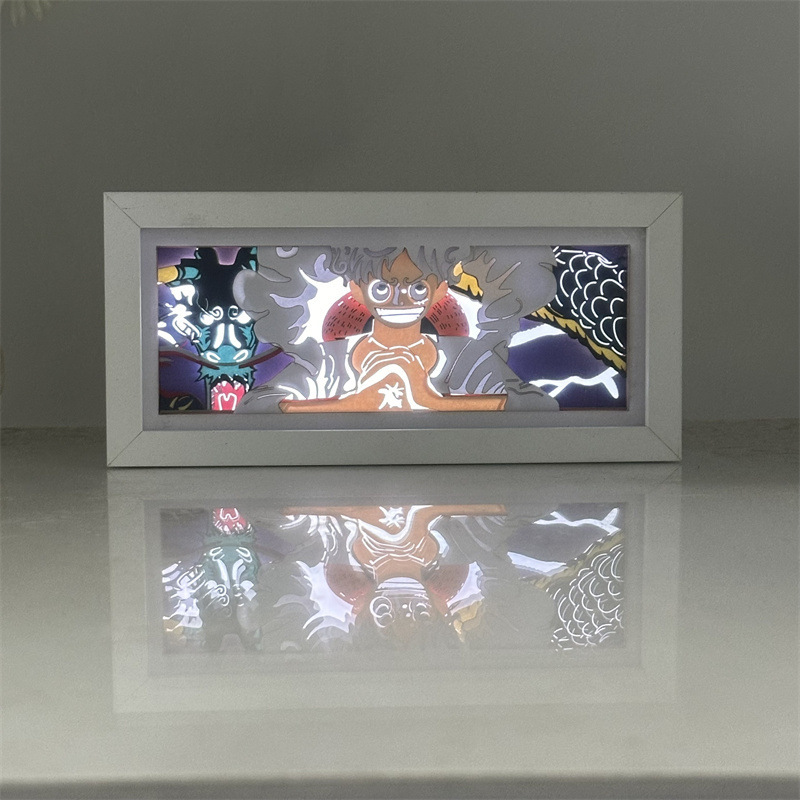 B4-07 one piece nika lufei and kedo-white light