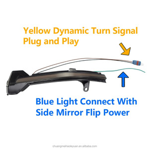 ไฟ LED กะพริบสัญญาณเลี้ยวแบบไดนามิกกระพริบน้ำไหลสำหรับ BMW 5 6 7 Series-F10 F11 F07 F12 F13 F01สภาพใหม่ F02 - Product Image 2