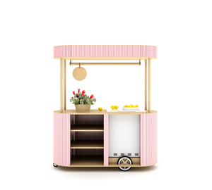全新设计定制风格吧台吧台餐厅可拆卸吧台移动小餐桌 - Product Image 1