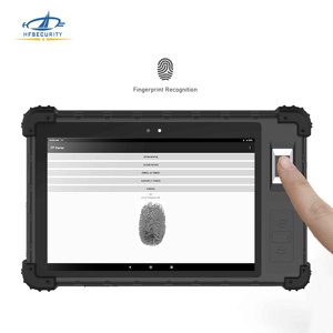 HFSecurity FP08 Android Biometrisches Tablet SIM-Karte Finger abdruck Gesicht Online-Server-<span class=keywords><strong>Software</strong></span> Anwesenheit mit 10000mAh Bigh Akku