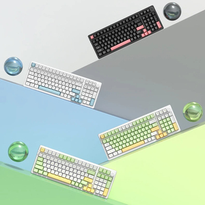 Ajazz Teclado mecánico para juegos con cable Interruptores rojos LED RGB Usb USB Tipo C Tecnología China Venta al por mayor Teclas PBT para teclado - Product Image 3