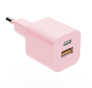 KCCKC証明書小型ピンク色デュアルポート1A1C PD GaN 30W USBC高速電話充電器 - Product Image 3