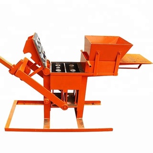 SHM2-40手動プレス粘土インターロッキングレンガブロック製造機 - Product Image 4