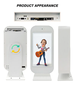 3Dホログラフィックディスプレイ21.5インチ広告タッチスクリーンモニターボックス展示会用インタラクティブ透明LCDディスプレイキャビネット - Product Image 5