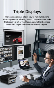 Mini PC N100 J4105 I3 I5 I7 Business Barebone <strong>System</strong> Intel CoreAlder Lake Win11 Pro Gaming Mini PC Dual WiFi Mini <strong>Computer</strong> - Product Image 4