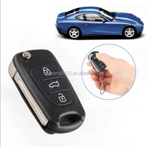 3-кнопочный силиконовый автомобильный брелок для ключей - Product Image 4