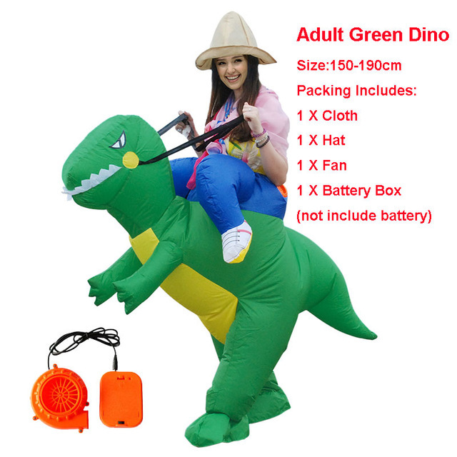 Dino verde adulto
