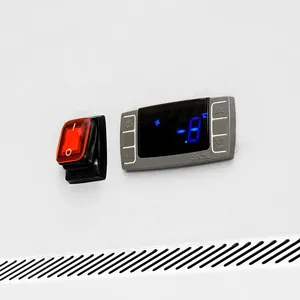 Stainless Steel Air Cooling <strong>Chiller</strong> Restaurant Double Door Fridge Stand up Deep Freezer Commercial Kitchen Upright Refrigerator