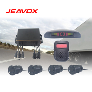 Parking <strong>Sensor</strong> Auto Aid LED Display Radar Alarm System with <strong>4</strong> <strong>Sensors</strong> <strong>Reverse</strong> Backup Monitor Detector for Truck Universal IP 69K