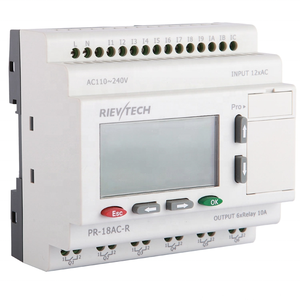 Dispositivo di avviamento PR-18AC-R Controller logico programmabile per l'automazione Plc Controller logico Ladder - Product Image 2