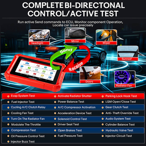 Lanciare X431 strumento diagnostico elettrico OBD2 PRO STAR codice di programmazione Super ECU per più di 98% modelli di auto 1 anno di garanzia