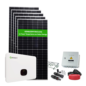 中国制造商成套光伏组件太阳能机组3MW 5MW带MPPT控制器的并网太阳能系统 - Product Image 2