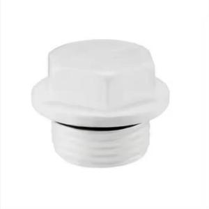Fabrika verilen DN20x1/2 erkek konu plastik tüp yuvarlak kafa filtre ucu kapağı eriyebilir fiş ile OEM özelleştirilebilir PPR uydurma - Product Image 4