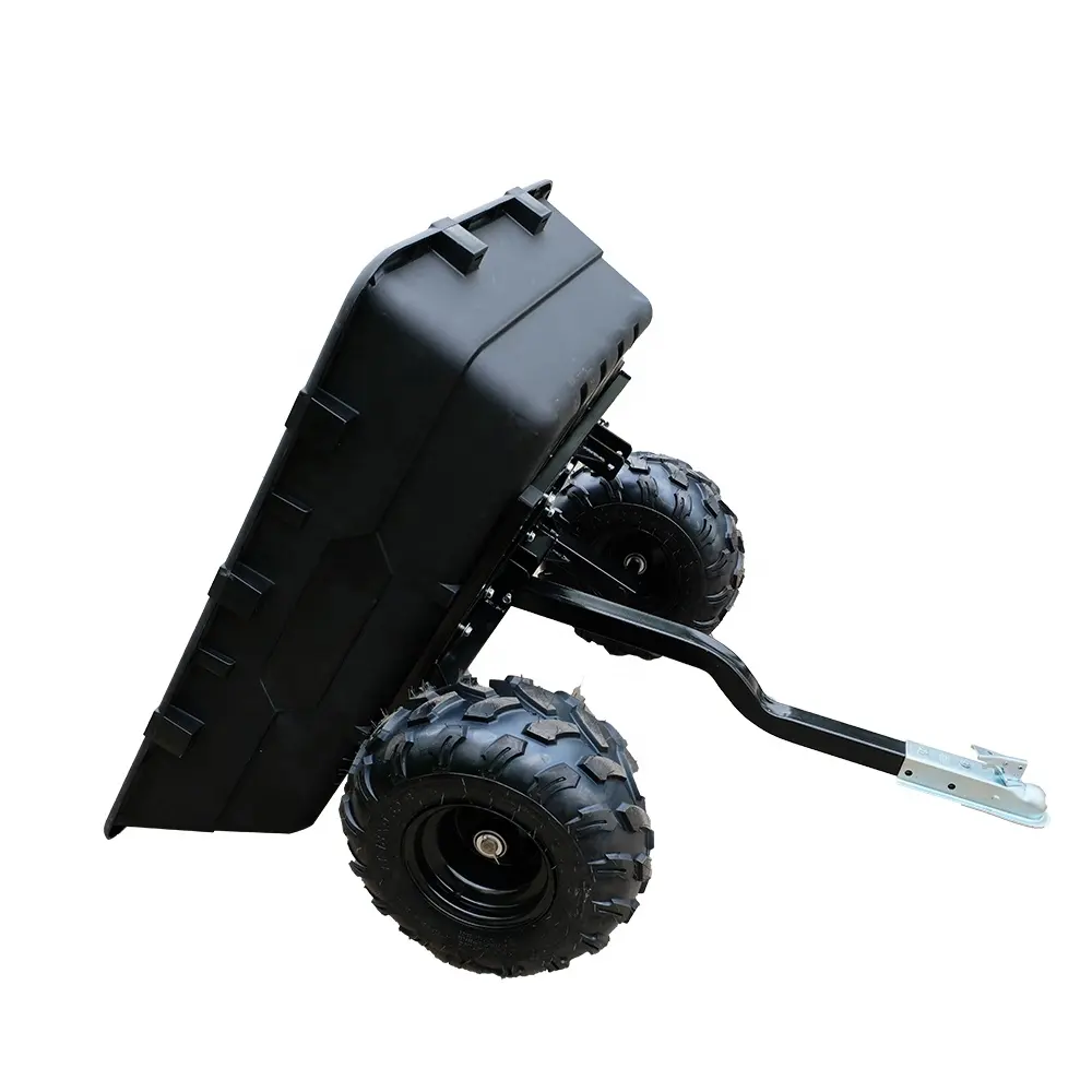 Nieuw Ontwerp Multi Purpose Pull 2 Wielen Behindmotorcycle & Atv Trailers Metalen Boerderij Atv Met Aanhangwagen