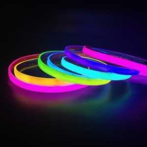 แถบไฟ LED RGB นีออนกันน้ำได้, แถบไฟแอลอีดีแสงแอลอีดีแสงแอลอีดีอาร์จีบีไฟที่สามารถตั้งโปรแกรมได้สำหรับกลางแจ้งตามฝัน - Product Image 4