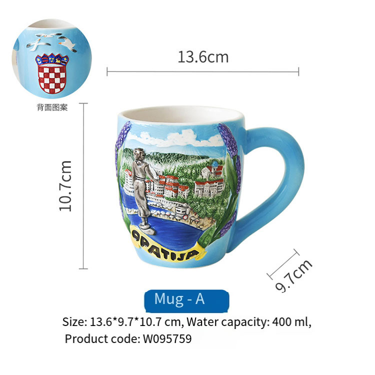 Blue-13.6*9.7*10.7cm