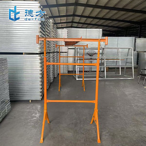 Andamio de altura ajustable Derfon para construcción Fácil de montar Marco de andamio móvil impreso de acero Q235 - Product Image 6