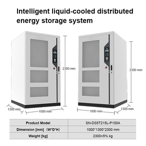 工业商用完成30Kw 50Kw 100Kw 150Kw 200Kw 3相并网太阳能混合太阳能储能系统 - Product Image 5
