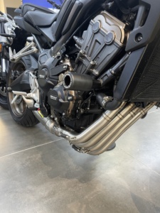 CNC motosiklet çerçeve kaydırıcılar koruyucu güvenlik Fairing motor çerçeve kazasında koruma HONDA CB 650 R CB650R 2019-2023 için - Product Image 3
