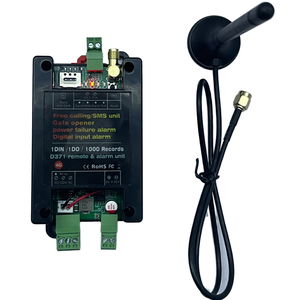 Unidad de alarma de entrada Digital de nuevo diseño 1Din/1D0/1000 registros D371 relé GSM 4G llamadas gratis/controlador remoto SMS alarma de alimentación