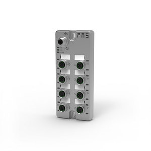 Interfaz M12 IO-Link Hub 4AI 4-20 MA Corriente analógica Cantidad 8DI PNP Entrada Módulo digital 00BA11 - Product Image 1