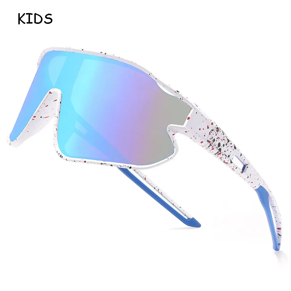 ZHIHENG 2022 enfant enfants lunettes de soleil en plein air vtt équitation coupe-vent sport lunettes de soleil enfants