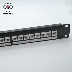 キーストーンジャックモジュール型パッチパネル24ポートCat6 Cat6aバックバー付き - Product Image 3