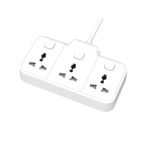 PUJIMAX vendita a caldo 3 prese Multi-funzionale presa di corrente per famiglie presa di corrente presa di estensione con interruttore individuale - Product Image 1
