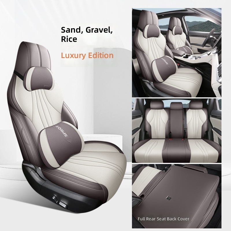 Luxury edition-sandstone beige-full cover-napa leather