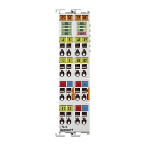 Beckhoff EL7041 EtherCATターミナル1チャンネルモーションインターフェースステッピングモーター48VDC 5A、インクリメンタルエンコーダー付き - Product Image 2