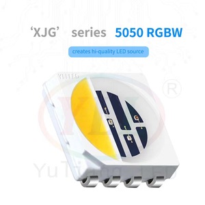 Yuliang ชิป LED 4-in-1สำหรับแถบไฟ LED, ชิป Epistar ความสว่างสูง0.3W 5050 RGBW CCT 2000-6000K Ra80 SMD - Product Image 1