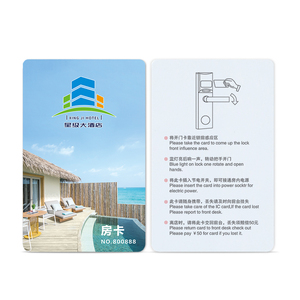Kaba บัตร RFID โรงแรม13.56MHz Mifare คีย์การ์ดโรงแรม