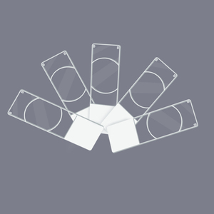Customized Super White Laboratory <strong>Microscope</strong> Glass <strong>Slides</strong> OEM Supported for Tissue Monolayer Cells Analysis <strong>Lab</strong> Supplies - Product Image 5