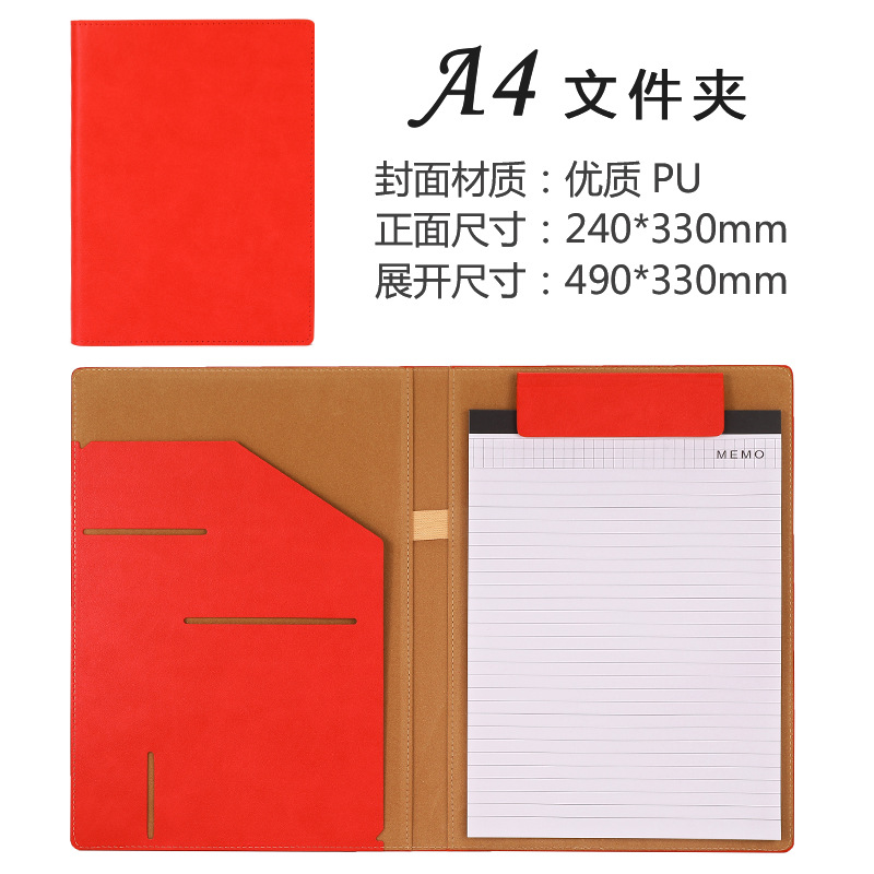 Red With sticky notes