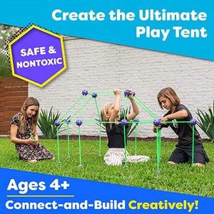 Fort Builder Kit inşaat yapı DIY Set 87 adet kendi Den oyuncak - Product Image 3