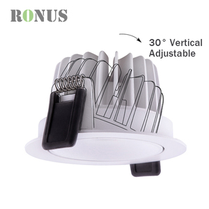 Yeni varış 9W mağaza aşağı ışık 4000k spot kısılabilir Saa Led Antiglare gömme aydınlatma ev için - Product Image 3