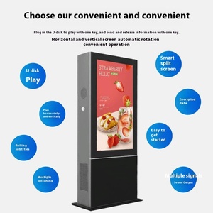 Best Selling55-Inch IP65 Waterproof Explosion-Proof Vertical <strong>LCD</strong> Advertising Screen SDK <strong>Function</strong> Outdoor Digital Signage <strong>Display</strong> - Product Image 3