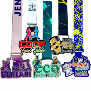 Medaglia di maratona personalizzata medaglia di maratona personalizzata 3D oro bronzo argento in lega di zinco medaglia di metallo personalizzata - Product Image 2