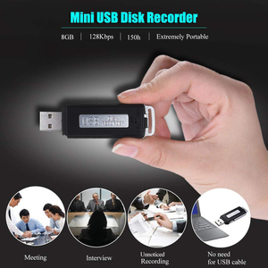 Registratore vocale USB registratore Audio digitale ricaricabile e Memory Stick USB Thumb Drive Dictaphone Pendrive PQ131 - Product Image 6