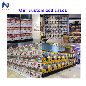 Promosyon elektrik sikke işletilen Gacha çocuklar için otomat klasik iki katmanlı oyuncak kapsül makinesi - Product Image 6