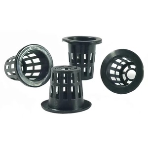 40 #2 inci keranjang tanam cangkir jala aquaponik <span class=keywords><strong>Pot</strong></span> jaring hidroponik budidaya tanpa tanah rumah kaca - Product Image 1