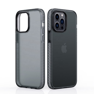 Matte Military Armor Shockproof Hydrid for Iphone14 case 13 Pro Max case Heavy Duty Translucent <strong>Cover</strong> - Product Image 2