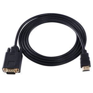 Cable de HDMI a VGA de 1,8 M 6F, chip de conversión uilt-In macho a macho con cable de audio estéreo de 3,5mm - Product Image 4
