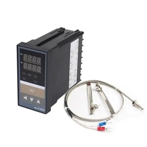 REX-C400 Digital PID <strong>Temperature</strong> <strong>Controller</strong> Thermostat + <strong>SSR</strong> 40DA/Relay <strong>Output</strong> + K Thermocouple 1m Probe +Heat Sink - Product Image 4