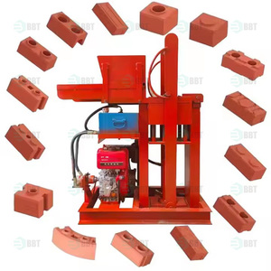 High Speed <strong>Clay</strong> Brick <strong>Making</strong> <strong>Machine</strong> <strong>Interlock</strong> <strong>Block</strong> Molding Diesel Engine Power Hydraulic Brick <strong>Making</strong> Machinery - Product Image 1
