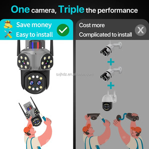 Carecam 10X Zoom 4K telecamera di sicurezza con WiFi per uso esterno CMOS sensore Micro SD Card opzioni di memoria - Product Image 2