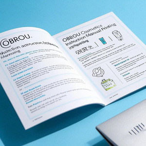 OBROU定制全产品目录精装小册子印刷纸软装杂志设计服务定制彩色小册子 - Product Image 5