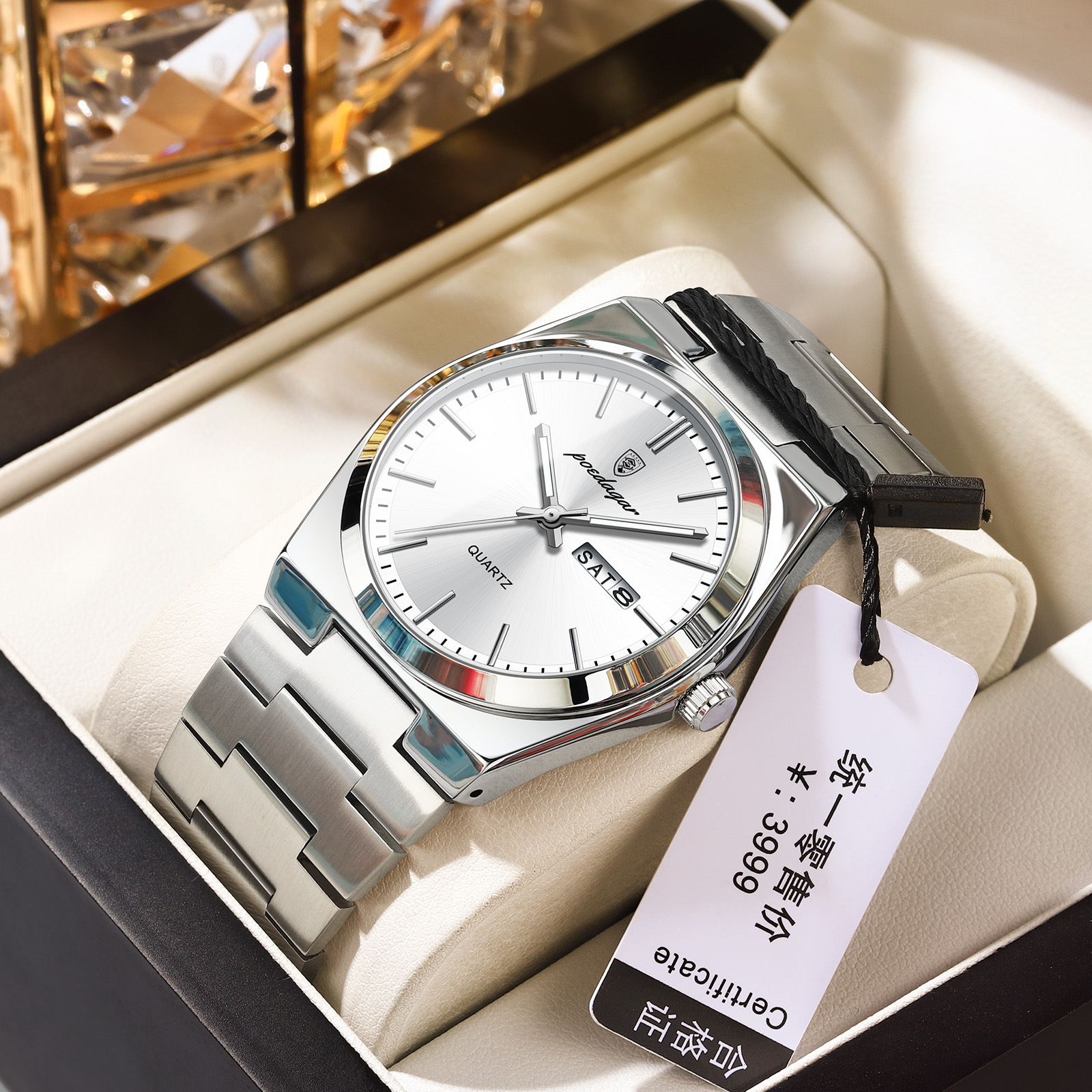 White face watch