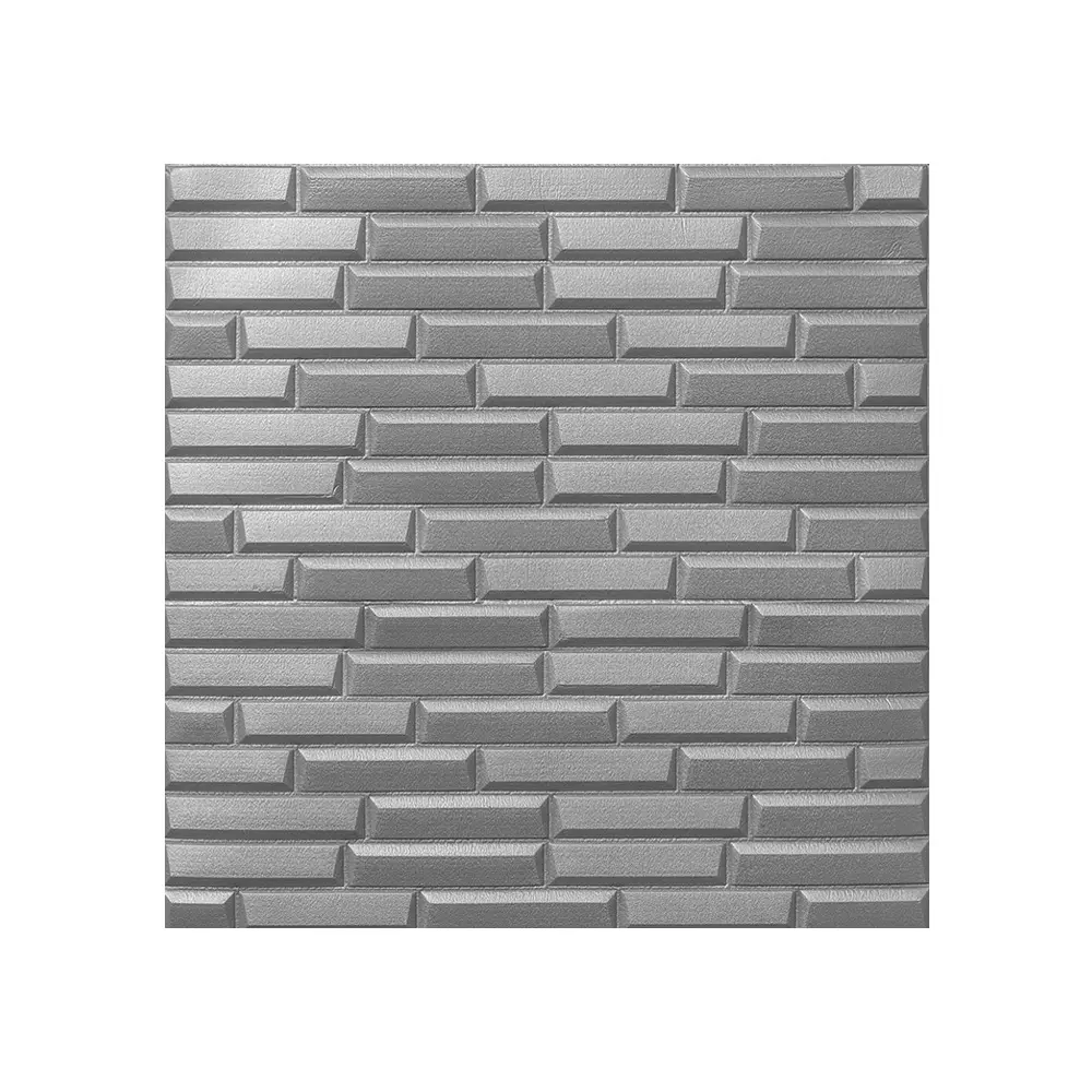 Carta da parati economica popolare 3d dei pannelli interni del muro di mattoni della schiuma 3d di XPE per la decorazione domestica